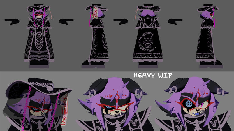 W.I.P. Stitches Model